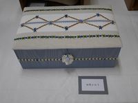 カルトナージュ バラの刺しゅう
田原かおり